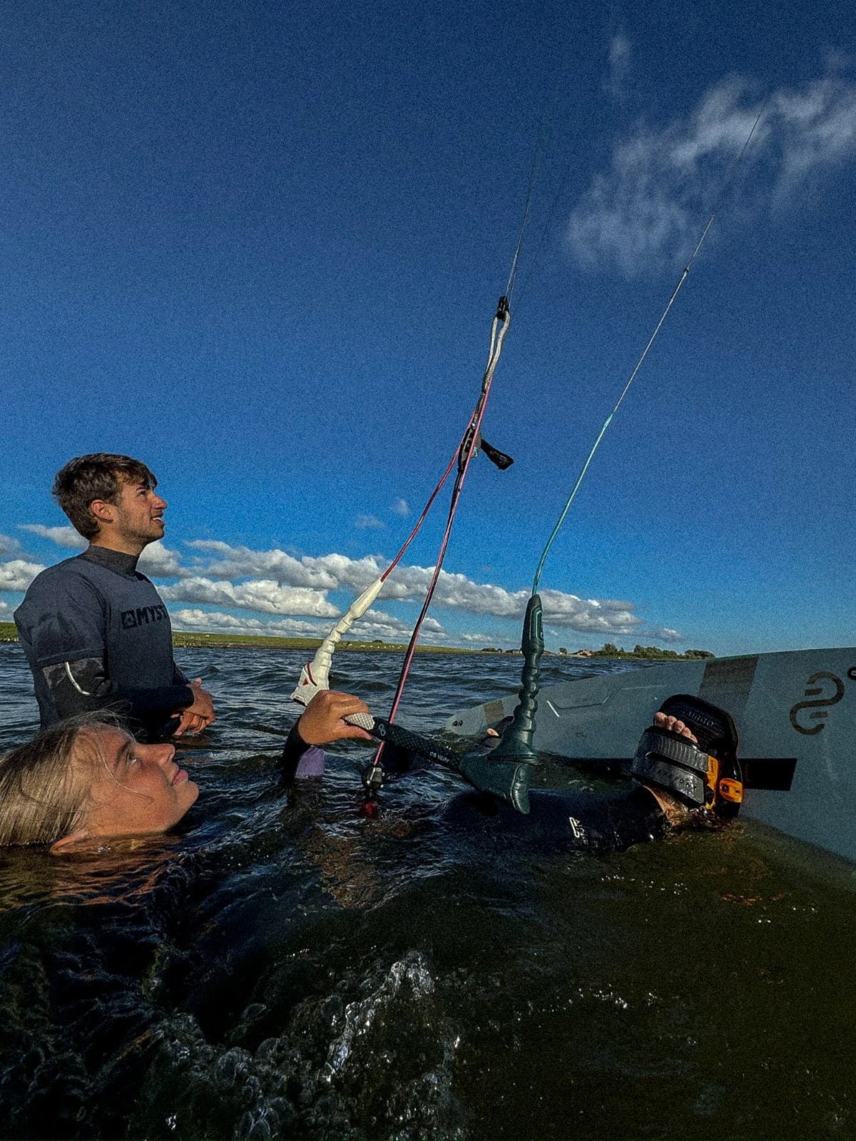 Kitesurfing